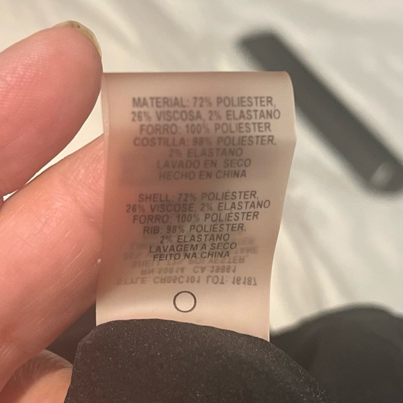 Elie Tahari Black Bomber Jacket - Picture 6 of 7